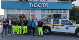 I volontari della Protezione Civile tornano in Emilia Romagna