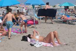 Luglio è iniziato alla grande:  tutti in spiaggia