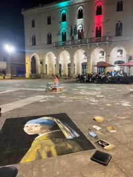 Il comico Carturan alla "Vasca del mercoledì"