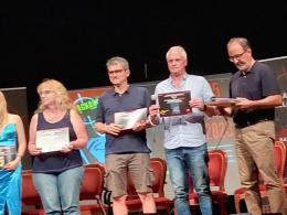 Antani e Mascetti premiati al Garfagnana in Giallo 