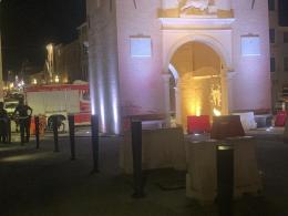 Riparata la tubatura del gas a Porta Santa Maria