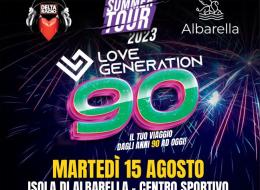 Un Ferragosto esplosivo, ad Albarella, con la musica anni '90