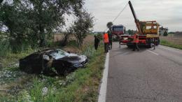 Tremendo incidente, auto ribaltate