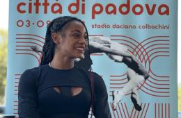 Richardson la scheggia dell'atletica incontra i bimbi di Assoindustria