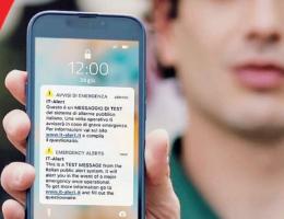 Tornano i test di IT-Alert 