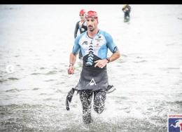 Il cavarzerano Bertaggia trionfa nel suo primo "Ironman"