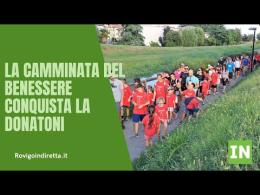 I bambini della Donatoni nella prima camminata del benessere 