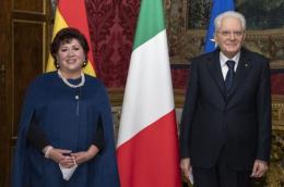 Rovigo incontra Brito Sandoval, Ambasciatrice della Bolivia