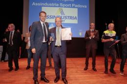 Assindustria Sport riceve la Stella d'Argento al merito sportivo