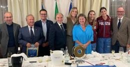 Fiamme Oro ospiti al Panathlon Club di Chioggia