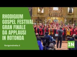 Rhodigium Gospel Festival, applausi in Rotonda