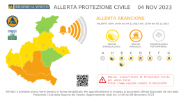 Nuova allerta meteo in Veneto: forti venti e precipitazioni in arrivo