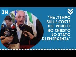 Maltempo, Zaia chiede lo stato di emergenza al governo