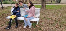 Una panchina per i diritti dei bimbi