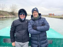 Corazzari nella sacca Toro con gli acquacoltori