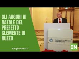Gli auguri di Natale del Prefetto Clemente Di Nuzzo