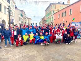 Babbo running, un successo per le calli