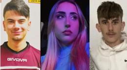 Strage di giovani, tre vite spezzate, ecco chi sono