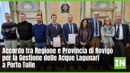 Provincia e Regione firmano l'accordo per la gestione delle acque lagunari a Porto Tolle