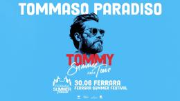 Tommaso Paradiso al Ferrara Summer Festival