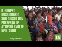 Il Gruppo Missionario San Giusto Odv presenta le attività svolte nell'anno