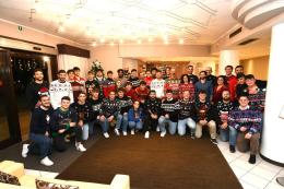 Il rugby celebra il Natale e lo spirito di collaborazione
