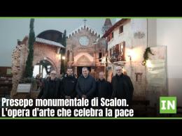 Presepe monumentale di Scalon: un'opera d'arte che celebra la pace