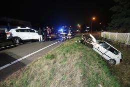 Terribile schianto: una ferita grave e statale chiusa