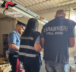Chiuse 24 aziende, 39 lavoratori in nero