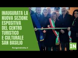 Inaugurata la nuova sezione espositiva del Centro Turistico e Culturale San Basilio
