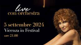 Fiorella sinfonica, live con orchestra