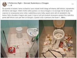 La pagina Fb del Righi scandalizza “contenuti che infangano il nome”