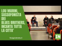Fascino "Blues Brothers", il sassofonista Lou Marini incanta la città