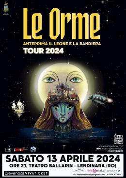 Le orme - Anteprima il leone e la bandiera