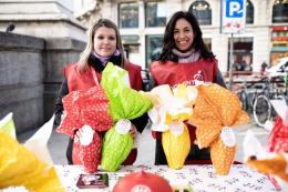 Ecco le uova della solidarietà