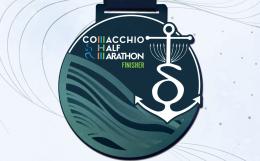 La croce del Delta ancora simbolo della Comacchio Half Marathon