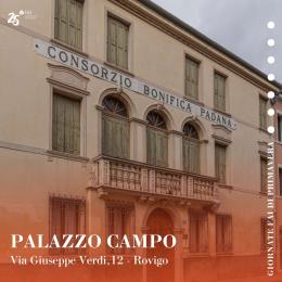Giornate FAI di primavera a Rovigo - aperto Palazzo Campo