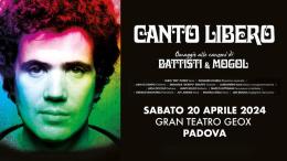 Canto libero, omaggio alle canzoni di Battisti e Mogol