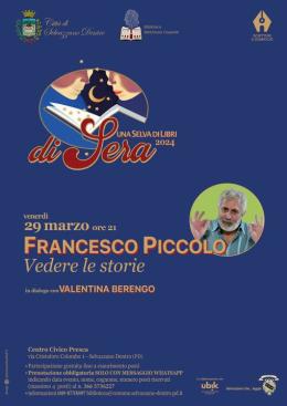 Alessandro piccolo - "Una selva di libri. Di sera"