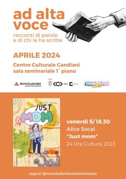 Alice Socal con "Just mom" - Ad alta voce