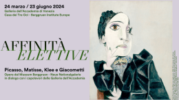Affinità elettive. Picasso, Matisse, Klee e Giacometti. 