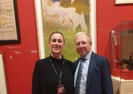 Il commissario Tomao primo fan di Lautrec: "Non perdetevi la mostra!"
