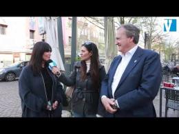 Il sindaco di Venezia Brugnaro insieme a Valeria Cittadin