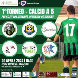 Torneo Calcio a 5 per atleti con disabilità intellettivo-relazionali