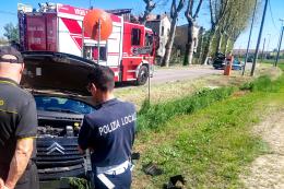 Schianto a Buso. Paura, ma tutti illesi