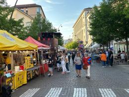Bancarelle sul Corso, giochi in piazza