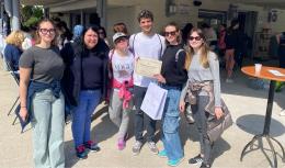 Il Leo club ripulisce la spiaggia