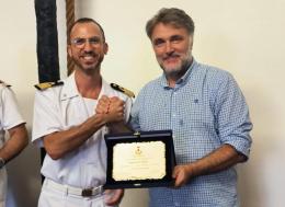  Chioggia saluta il Capitano di Fregata Ottavio Cilio
