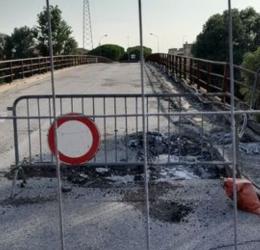 Ponte, il meteo rallenta l’opera