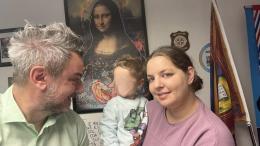 Sebastiano, 22 mesi, sconfigge il tumore infantile